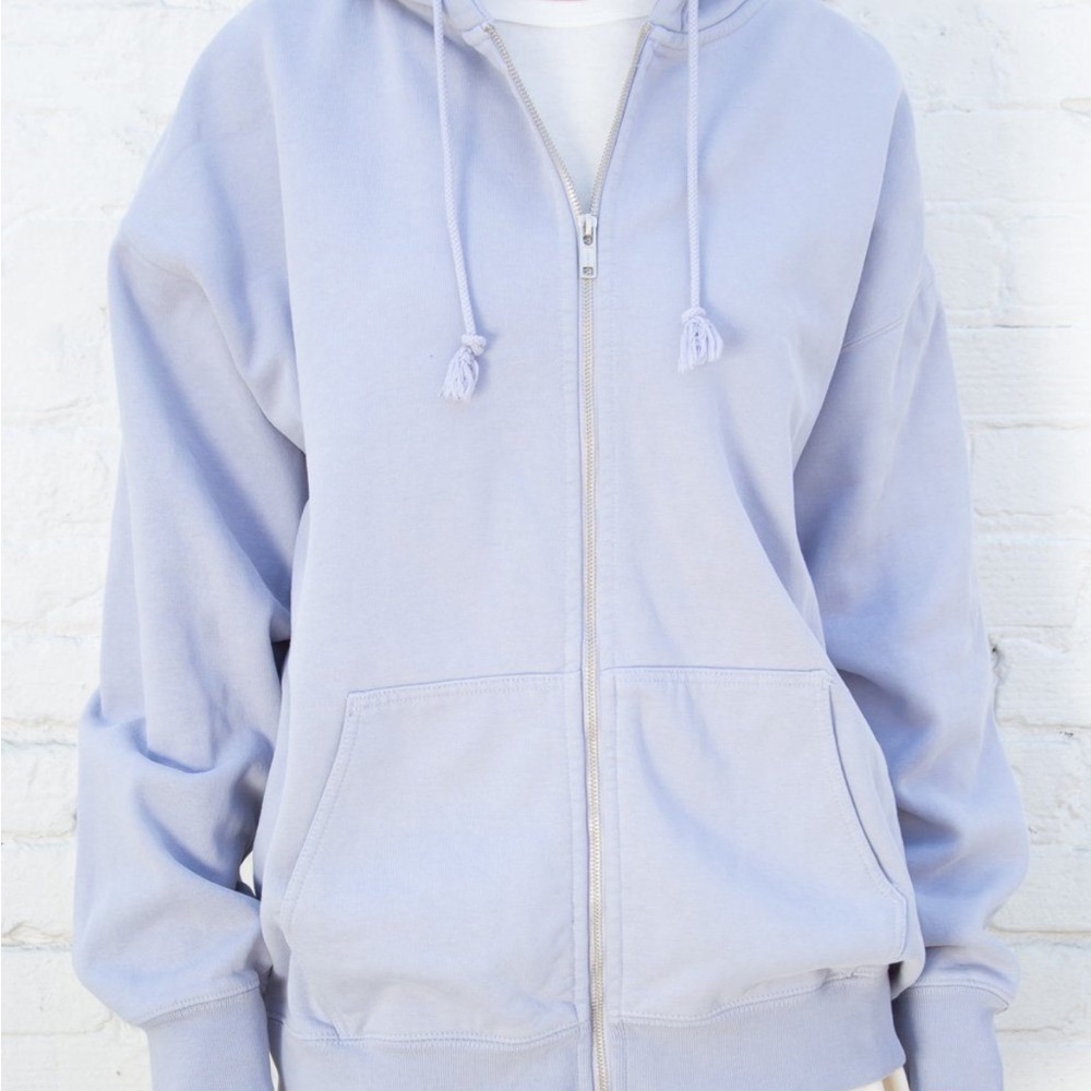 Brandy Melville Christy Light Blue Hoodie
